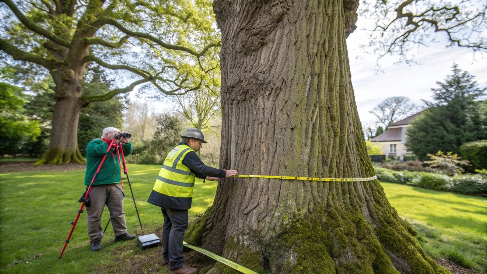 Tree survey for planning permission